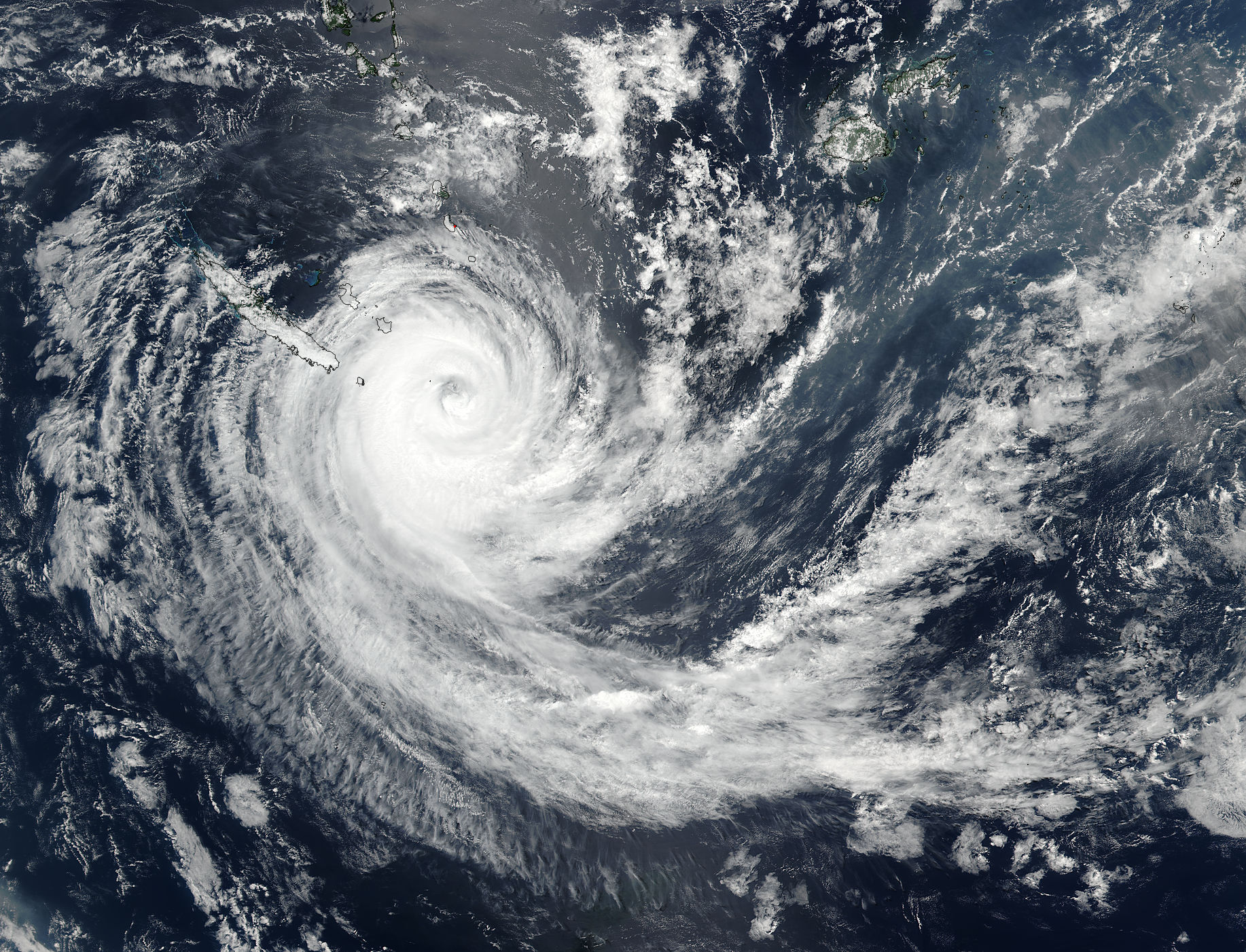 Tropical Cyclone Gita (09P) in the South Pacific Ocean - related image preview