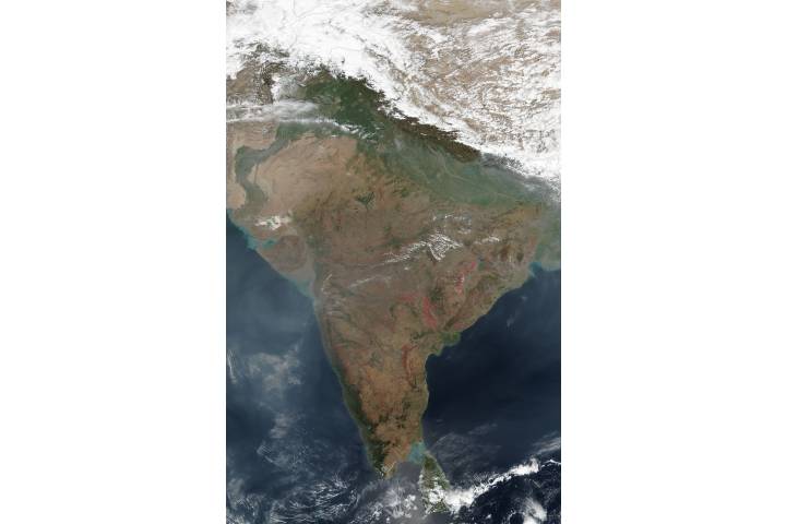 Fires in India - selected image