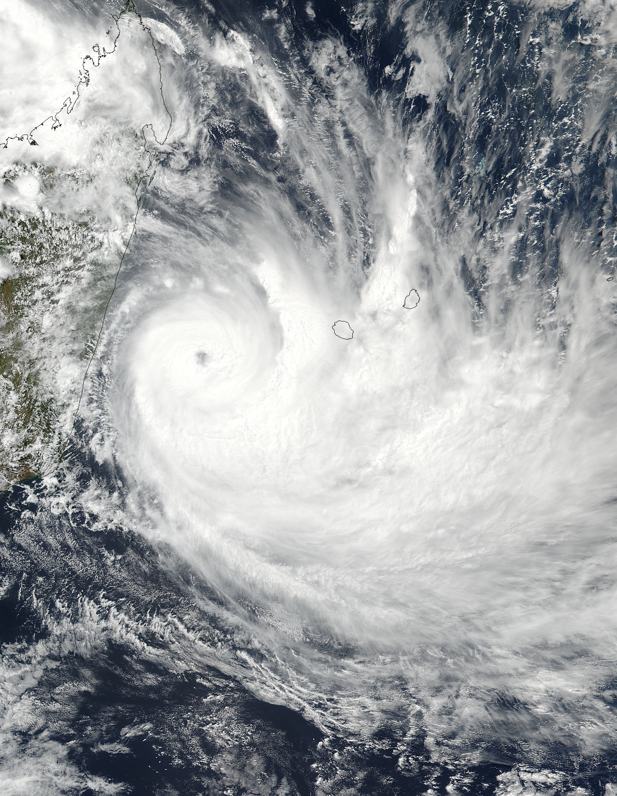 Tropical Cyclone Dumazile (11S) off Madagascar - related image preview