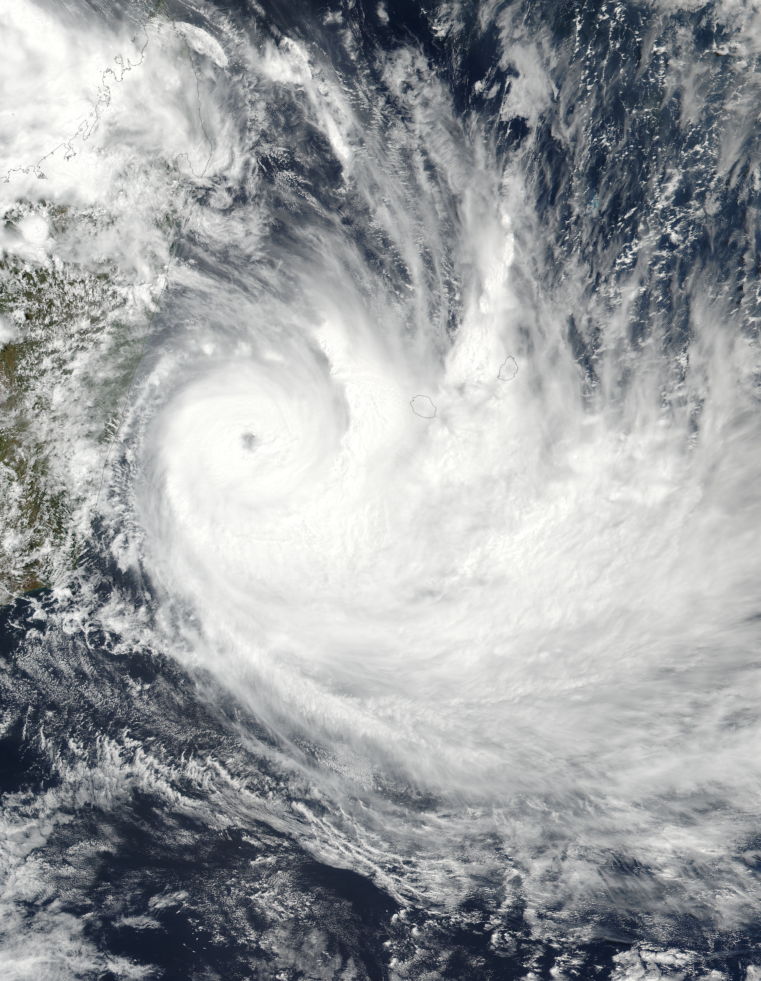 Tropical Cyclone Dumazile (11S) off Madagascar - related image preview