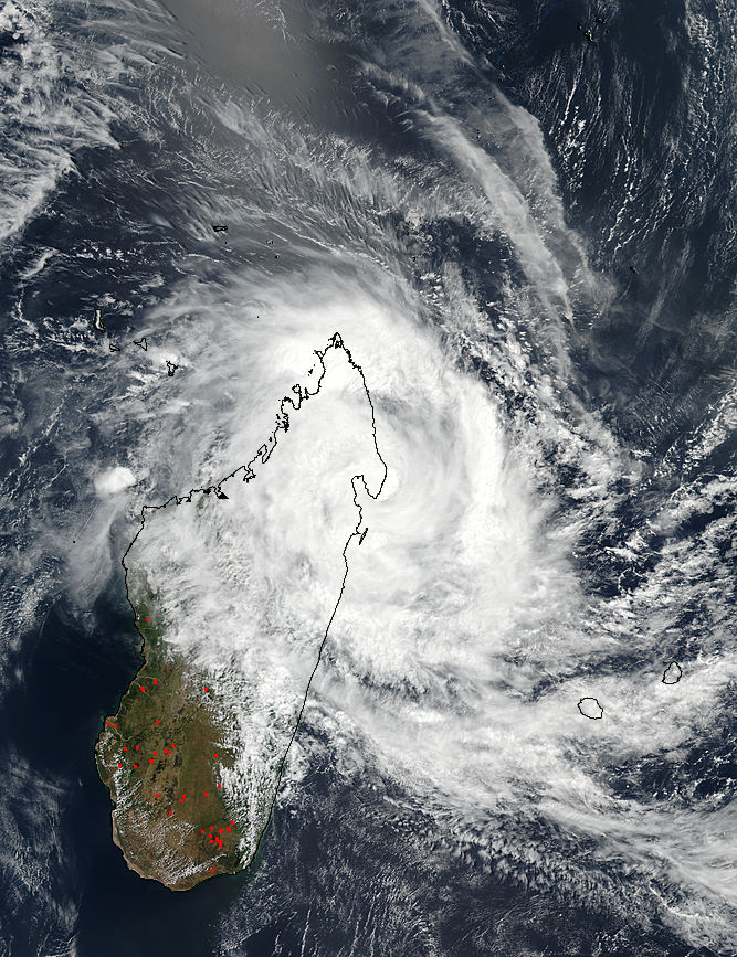 Tropical Cyclone Eliakim (14S) over Madagascar - related image preview