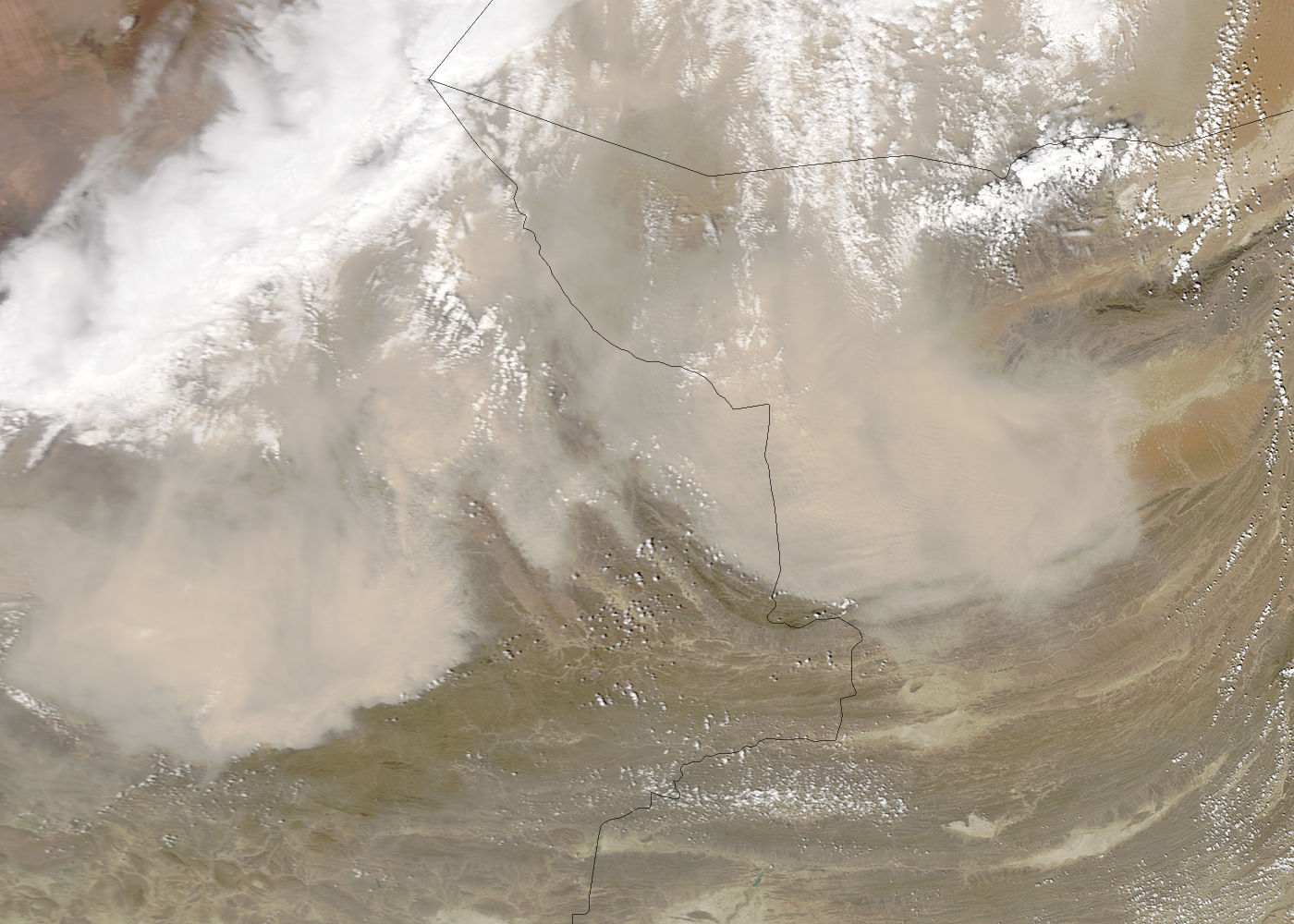Dust storms in Iran and Pakistan - related image preview