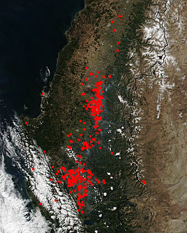 Fires in central Chile - related image preview