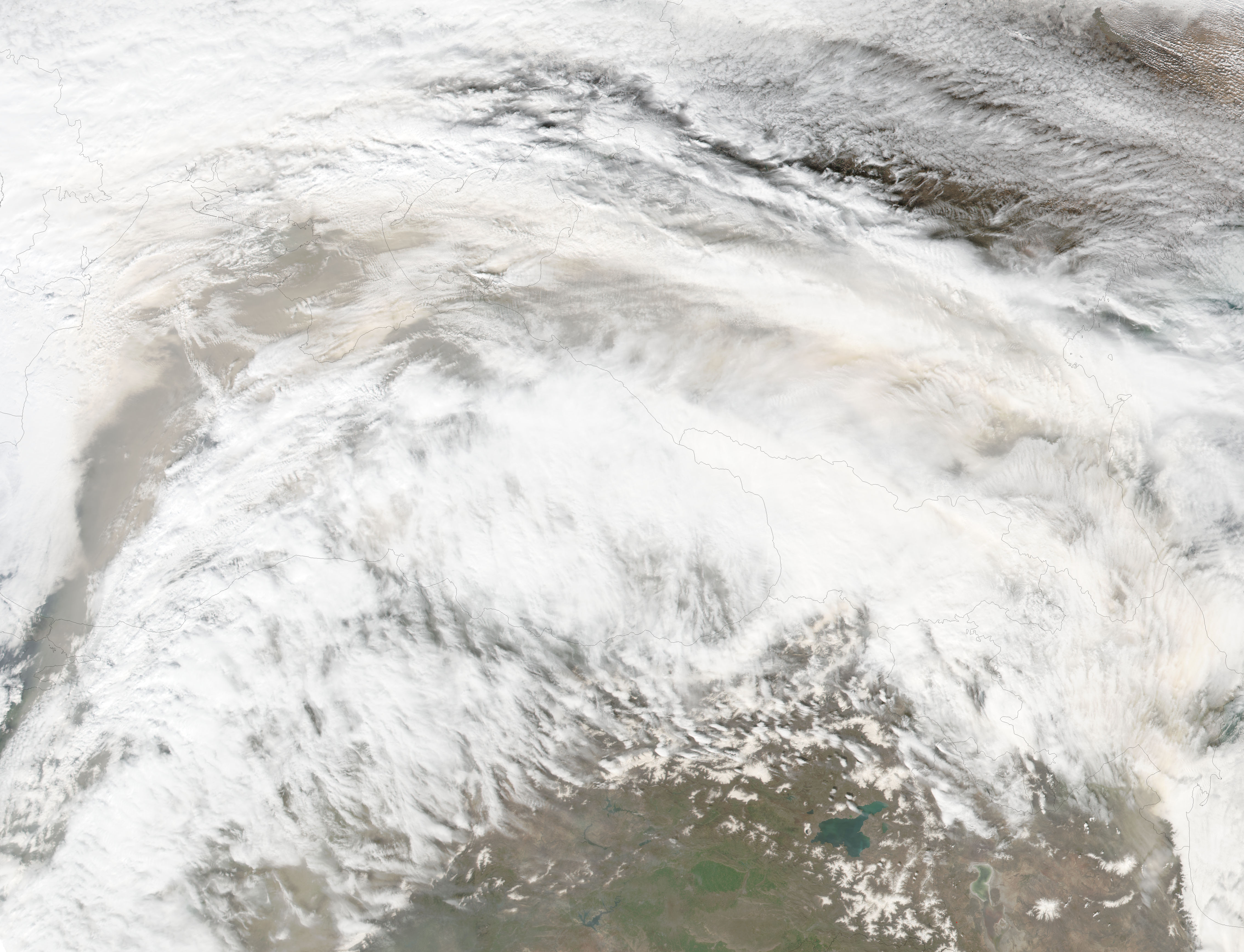 Saharan dust across southeast Europe - related image preview