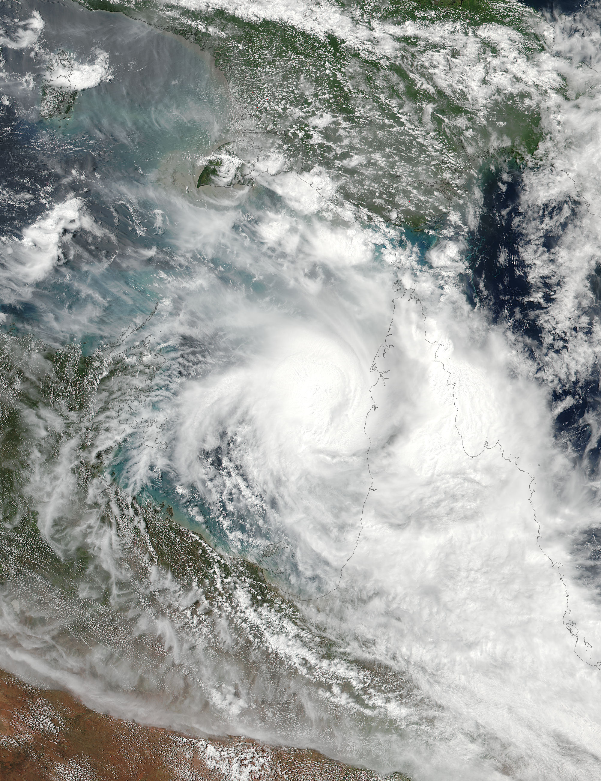 Tropical Cyclone Nora (16P) over Australia - related image preview