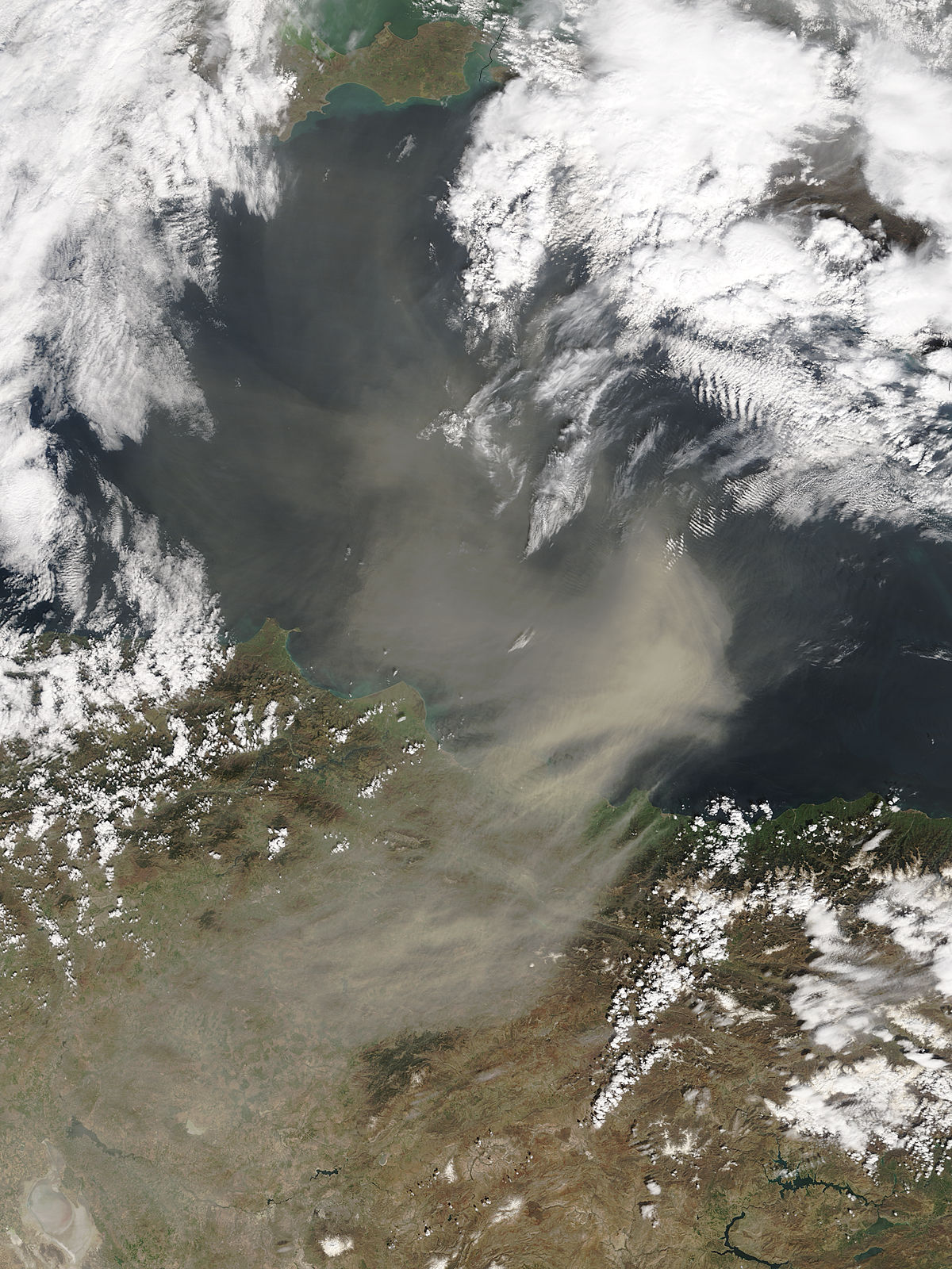 Saharan dust over the Black Sea - related image preview