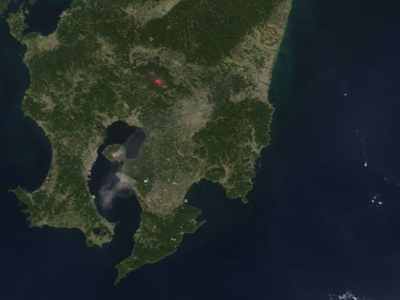 Activity at Sakura-jima and Kirishima, southern Japan - related image preview