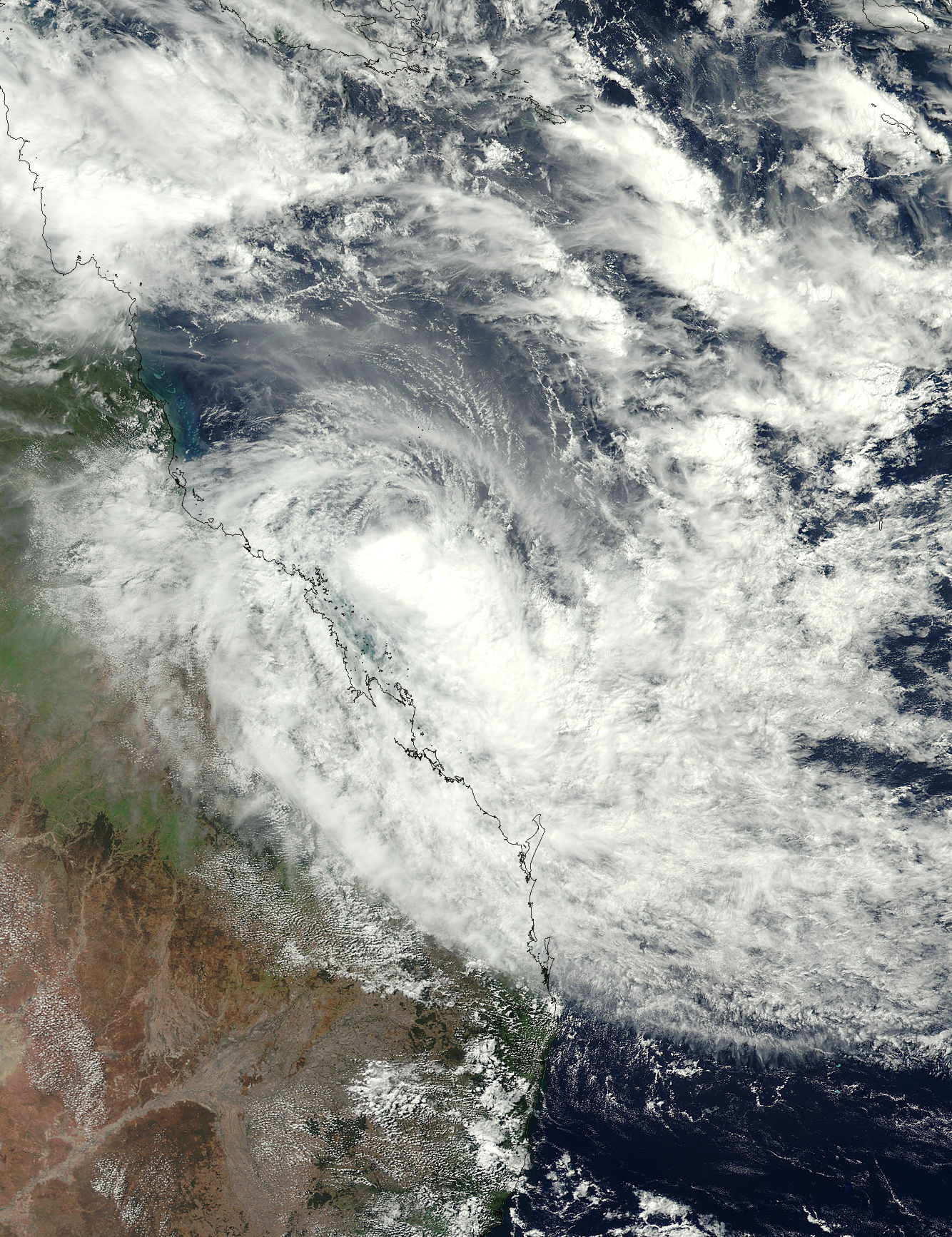 Tropical Cyclone Iris (17P) over Australia - related image preview