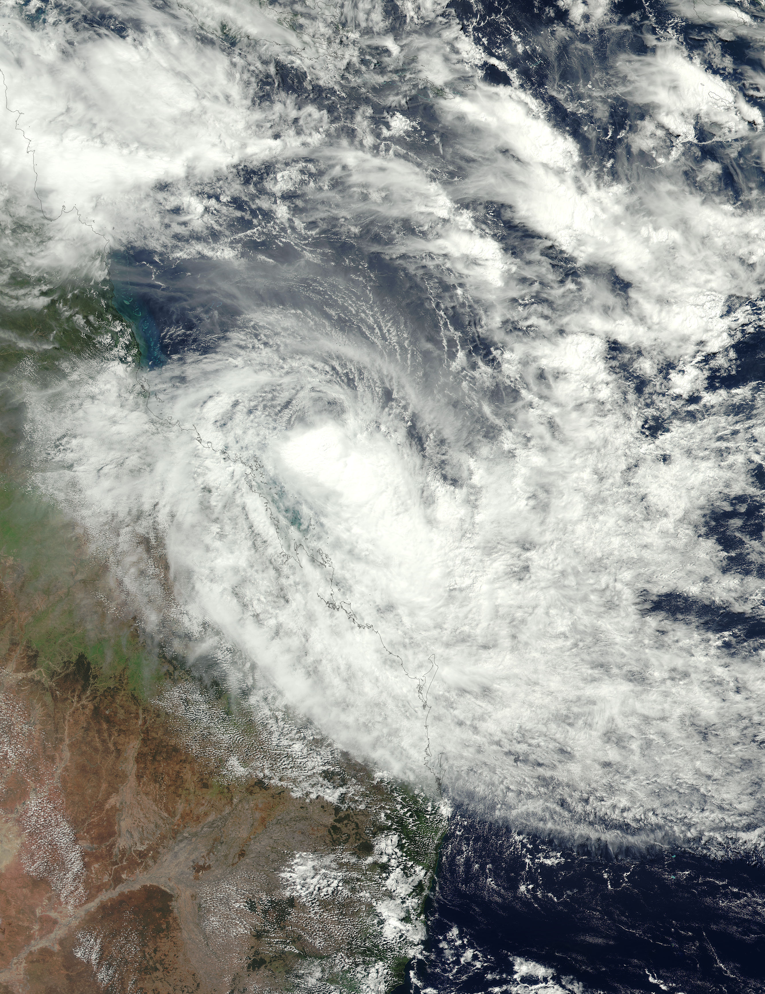 Tropical Cyclone Iris (17P) over Australia - related image preview