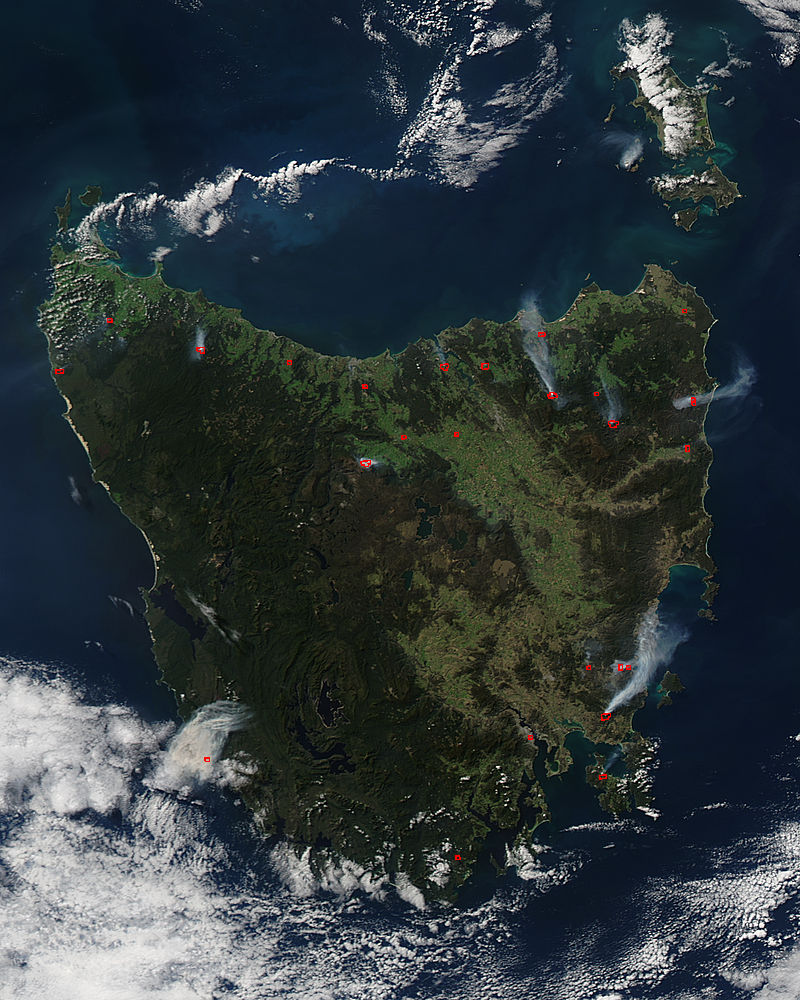 Fires in Tasmania - related image preview