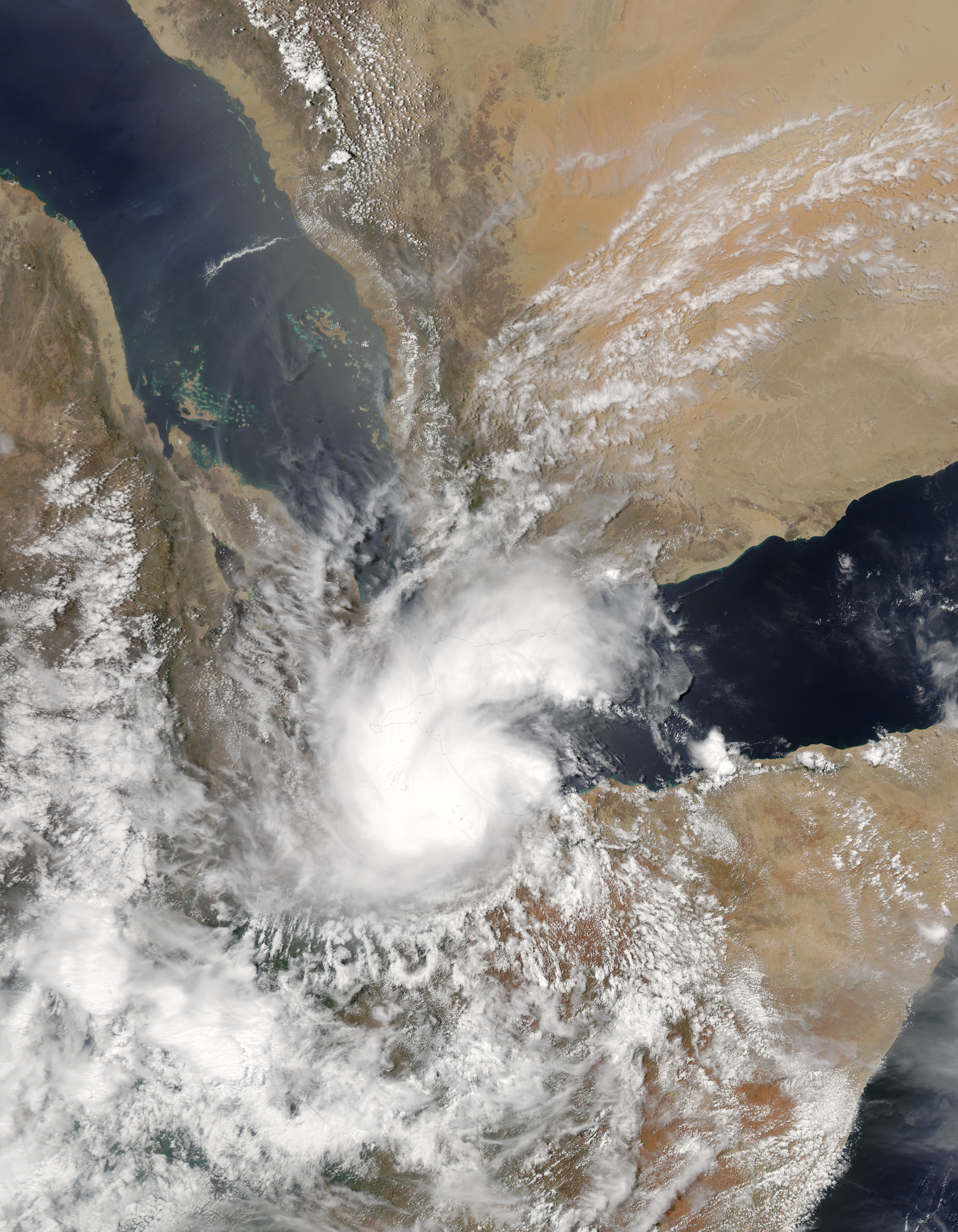 Tropical Cyclone Sagar (01A) over the Horn of Africa - related image preview