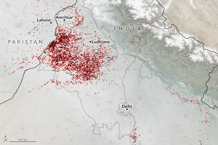 Smokier and Smokier Skies in India