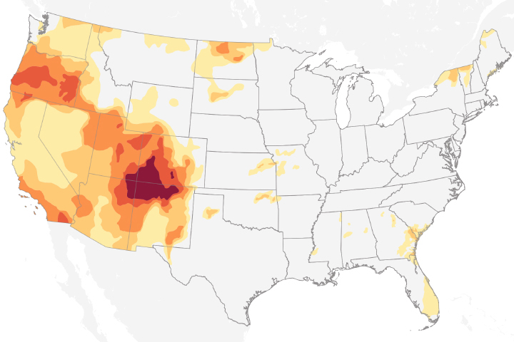 Drought Persists in the U.S. Southwest - selected image
