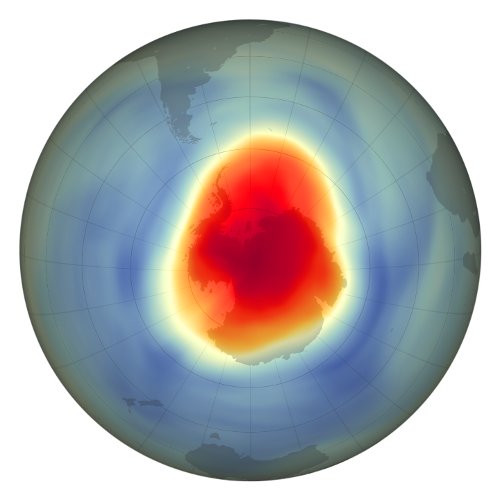 Ozone Hole is Big, But Tempered by CFC Reductions - related image preview