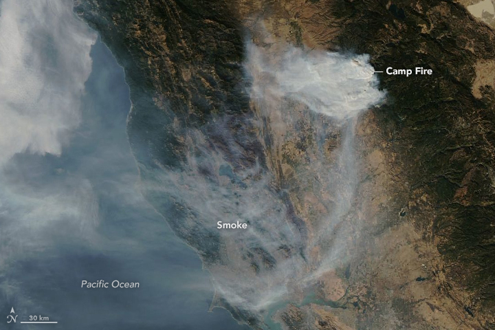 Camp Fire Still Raging in California