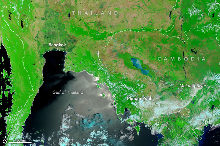 Flooding in Thailand and Cambodia