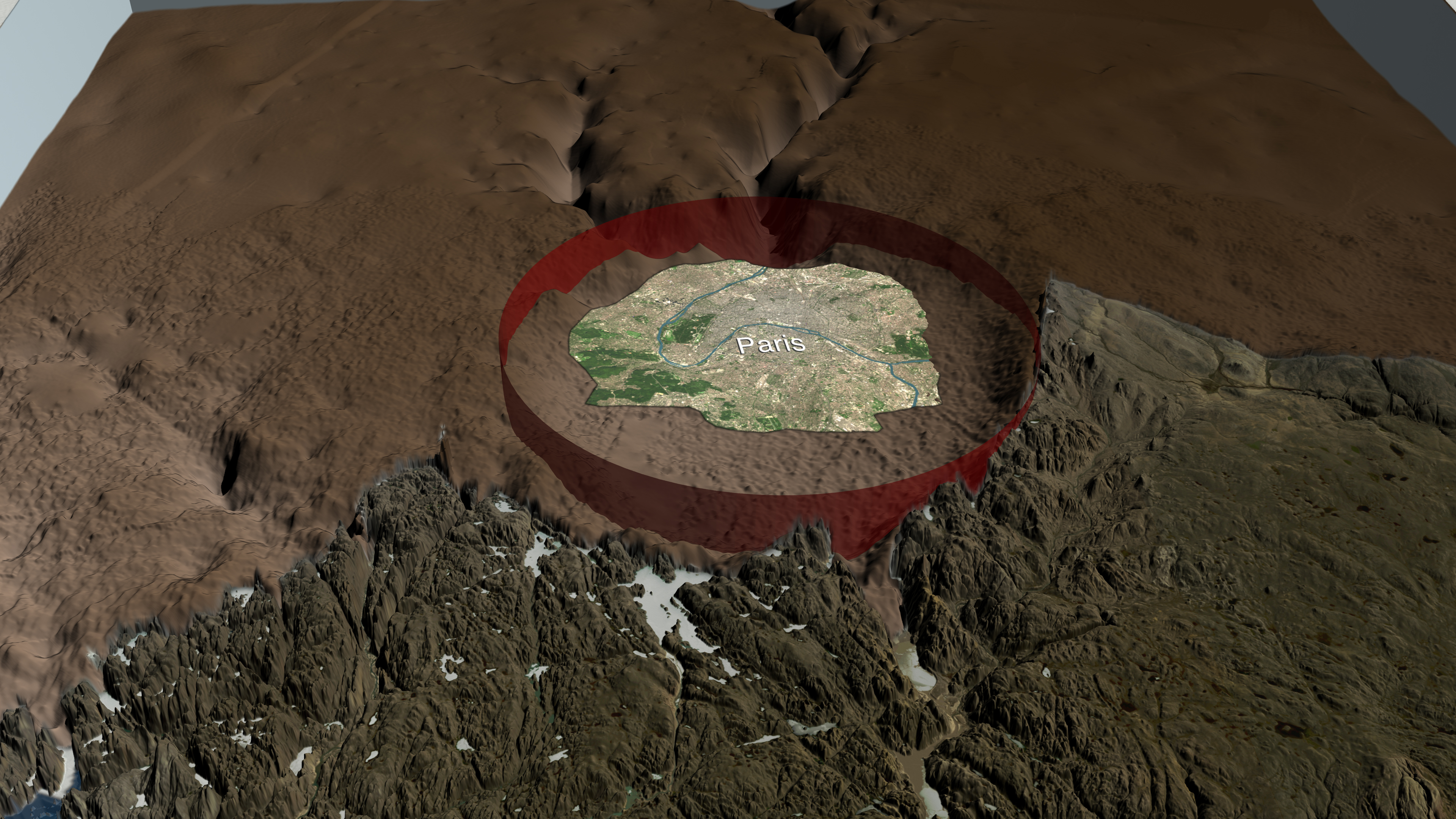 Crater Lurks Beneath the Ice - related image preview