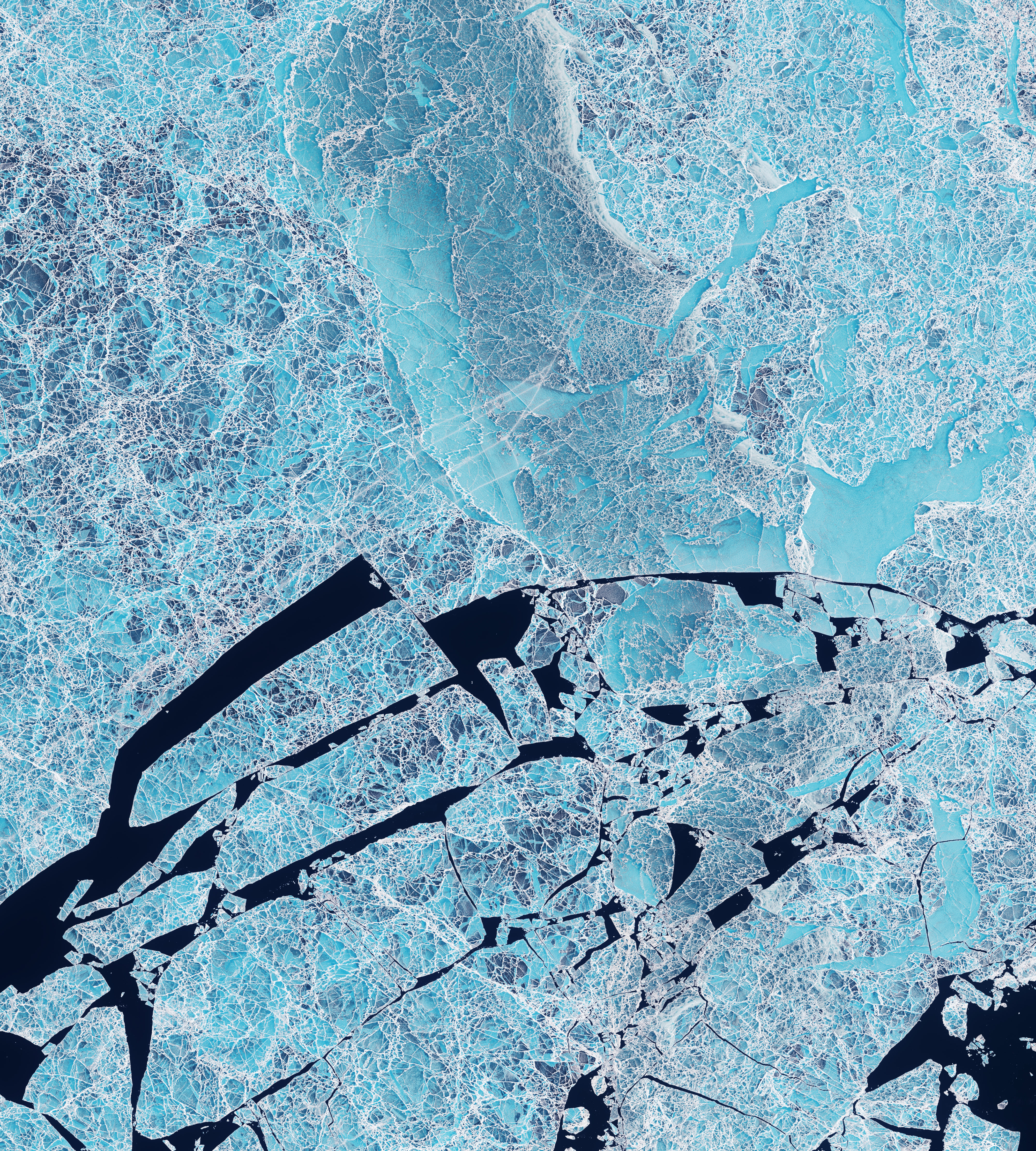 Icy Art in the Sannikov Strait - related image preview