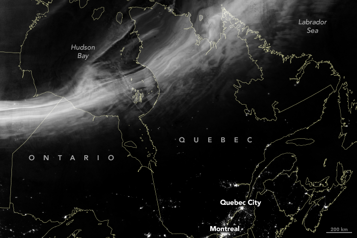 Bright Auroras Light Up the Sky and the Land - related image preview