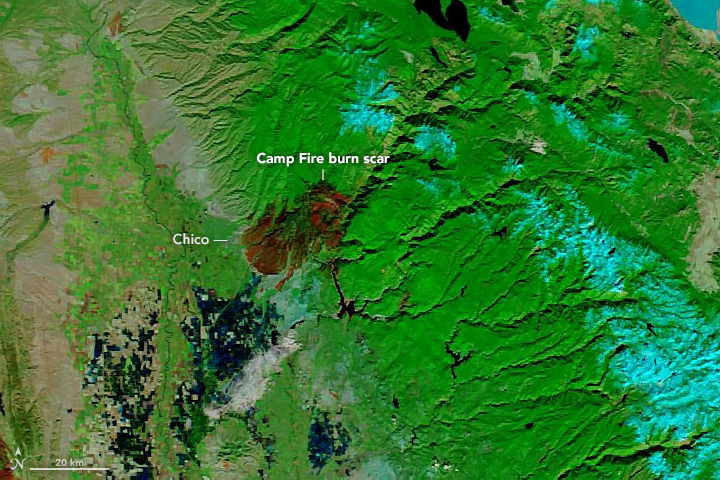 Camp Fire Adds Another Scar to 2018 Fire Season