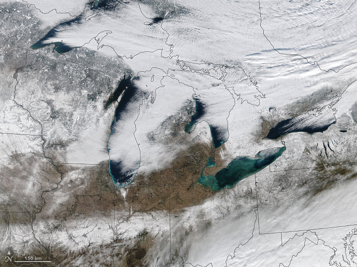 A Wintry Great Lakes Landscape