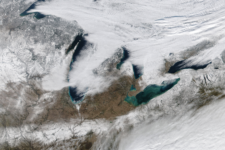 A Wintry Great Lakes Landscape