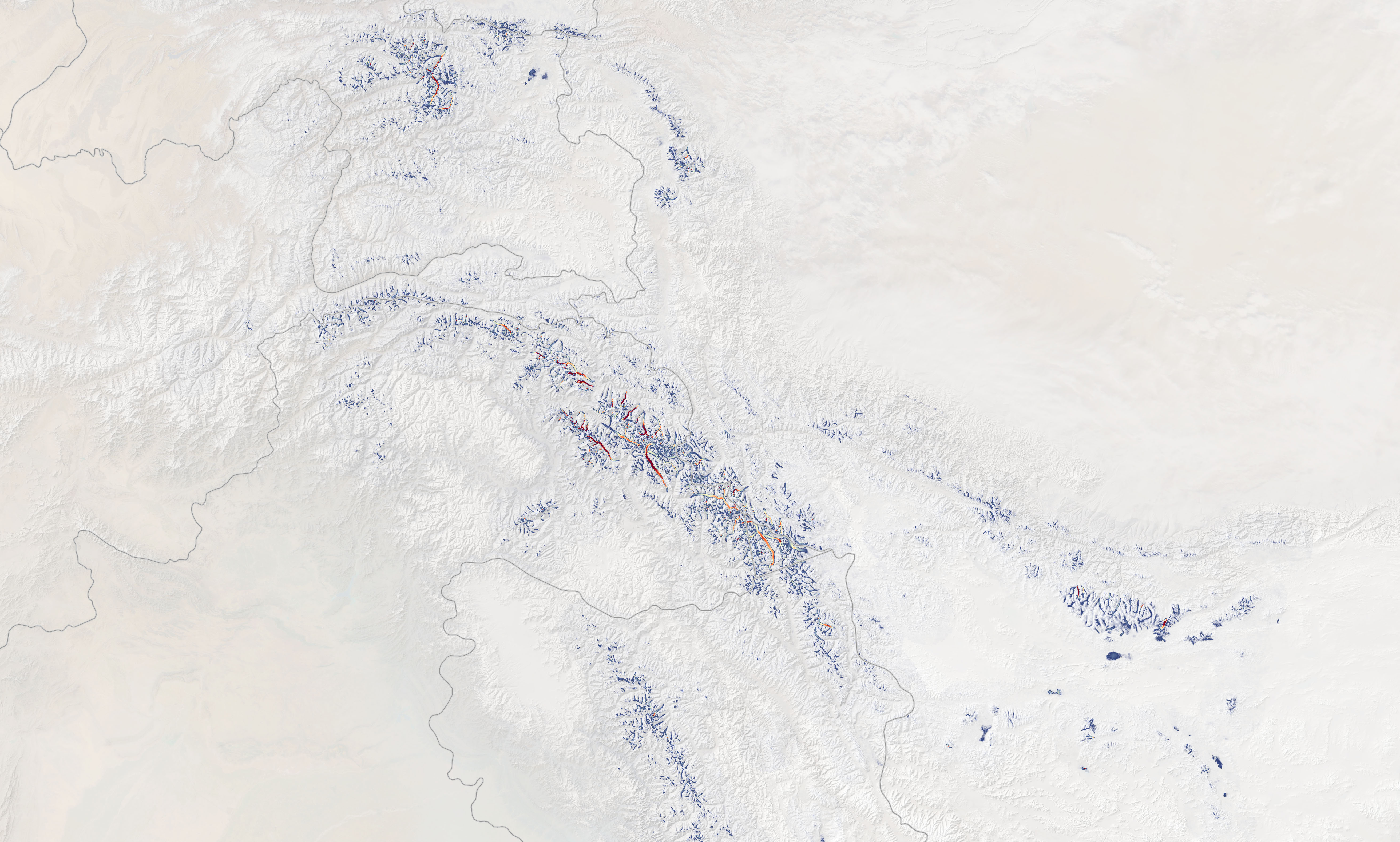 Ice Loss Slows Down Asian Glaciers - related image preview