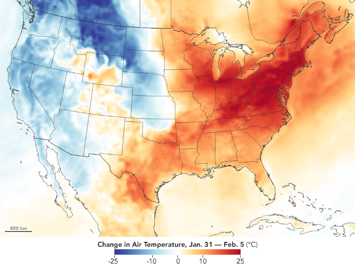 Wild Winter Temperature Swings