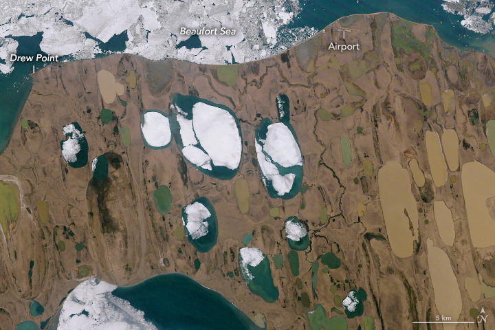 Alaska in Flux: Slumping Coastlines