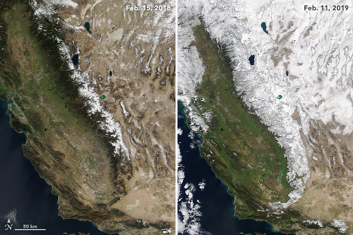 A Strong Start to Sierra Snowpack