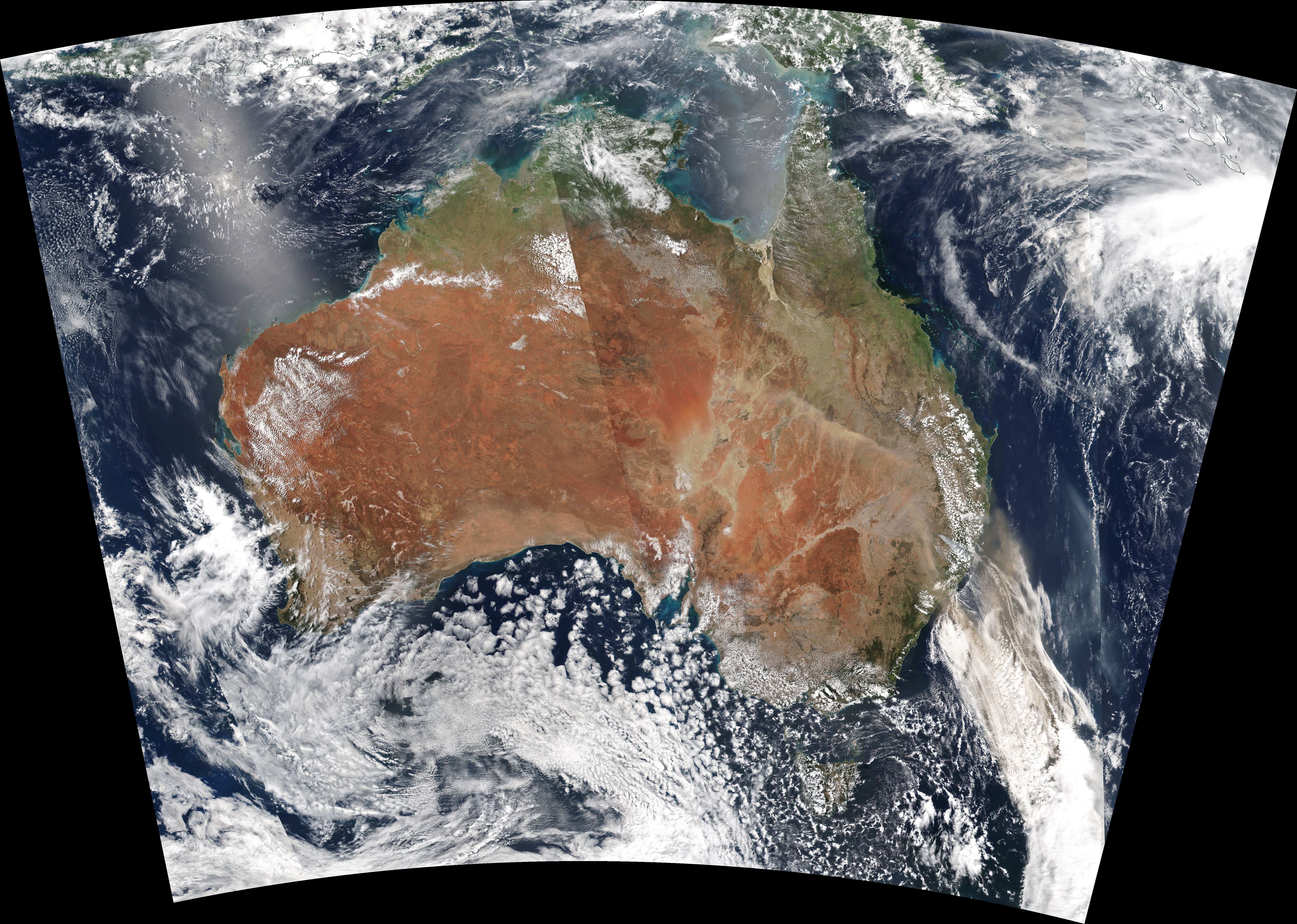 Dusty, Smoky Skies in Australia - related image preview