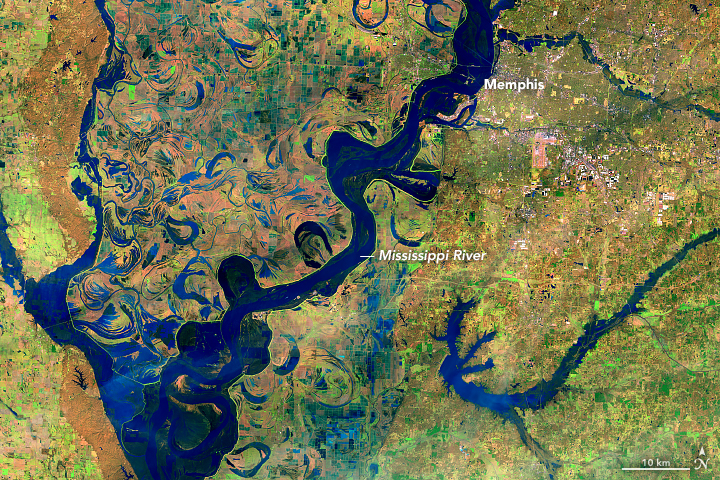 Early Flooding Along the Mississippi