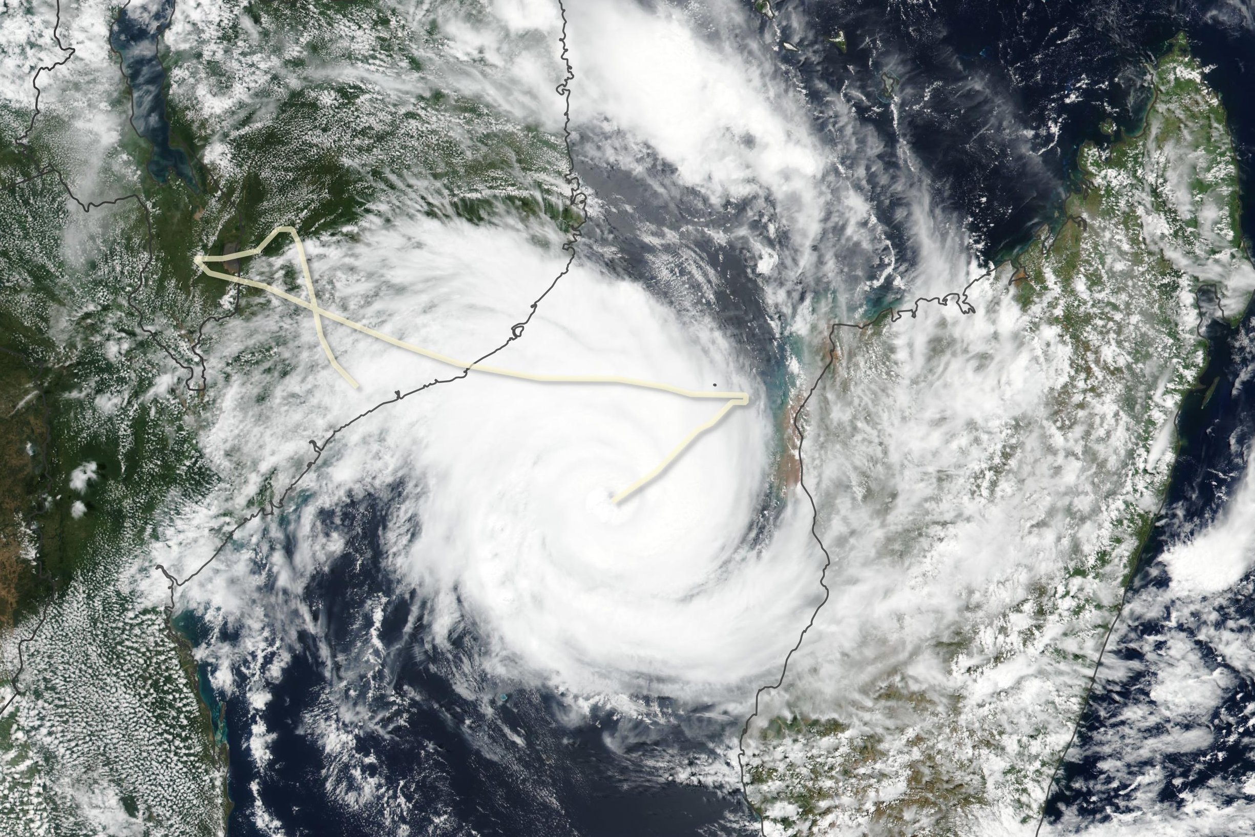 Tropical Cyclone Idai Aims at Mozambique - related image preview