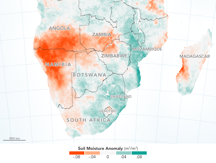 Drought Harms Corn Crops in Southern Africa