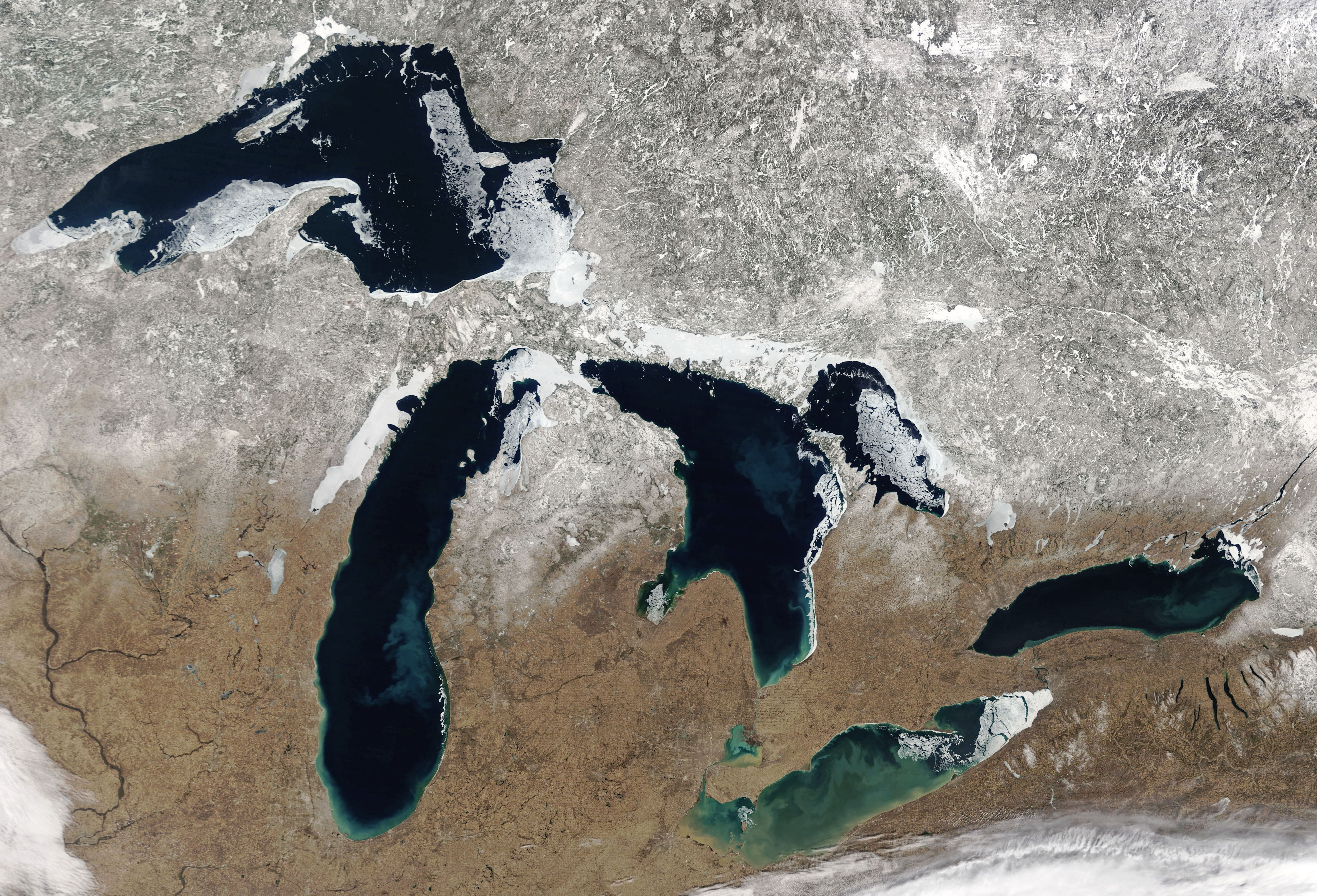 all the great lakes