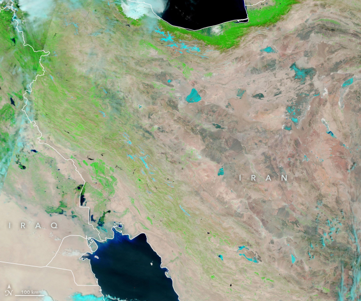 Floods Ravage Iran and Iraq