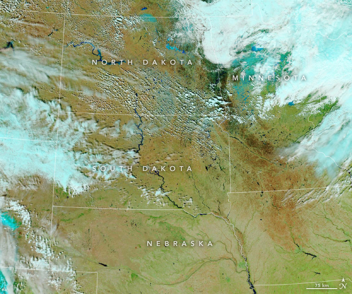 Another Blizzard Wallops the Upper Midwest