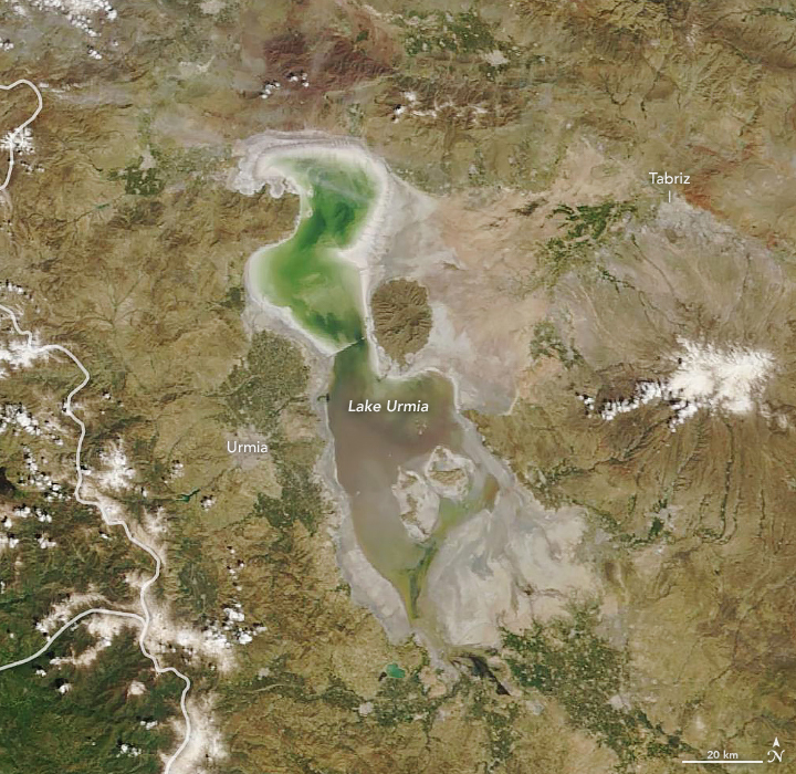 Reviving the Shriveled Lake Urmia