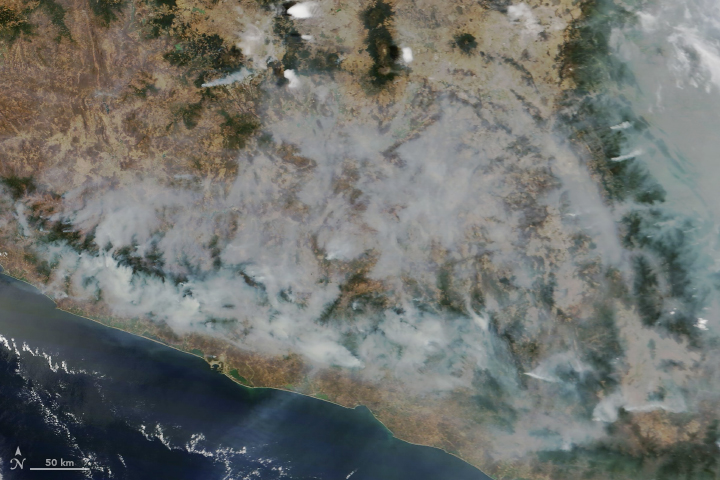 Fires Burn in Guerrero, Mexico - related image preview