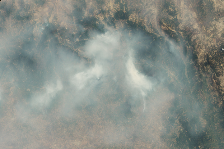 Wildfire Smoke Shrouds Mexico City