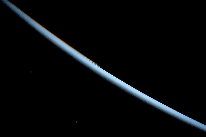 Viewing Venus from the Space Station