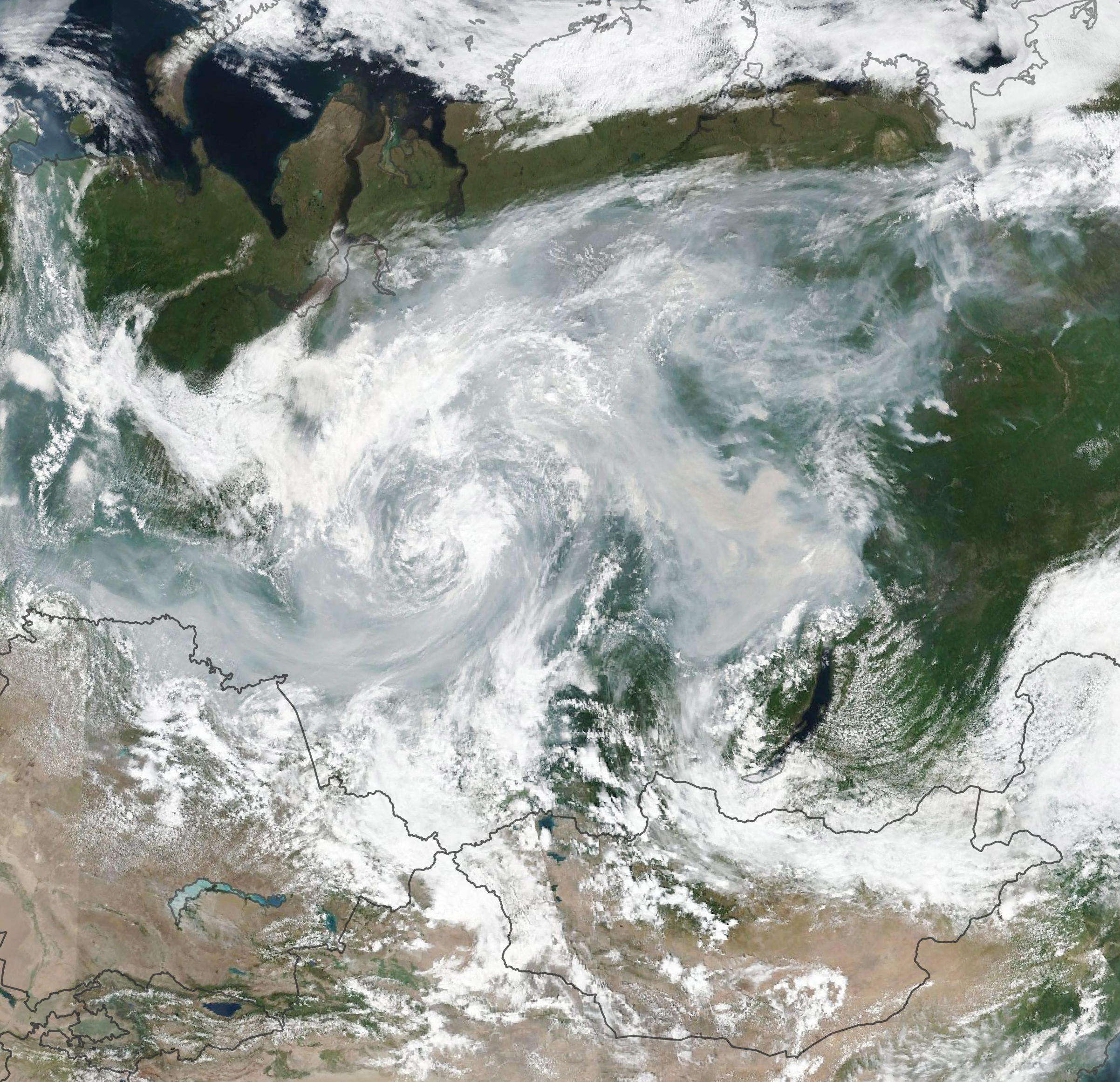 Arctic Fires Fill the Skies with Soot - related image preview