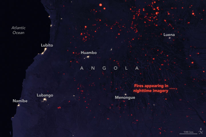 Seasonal Fires are Burning in Angola - related image preview