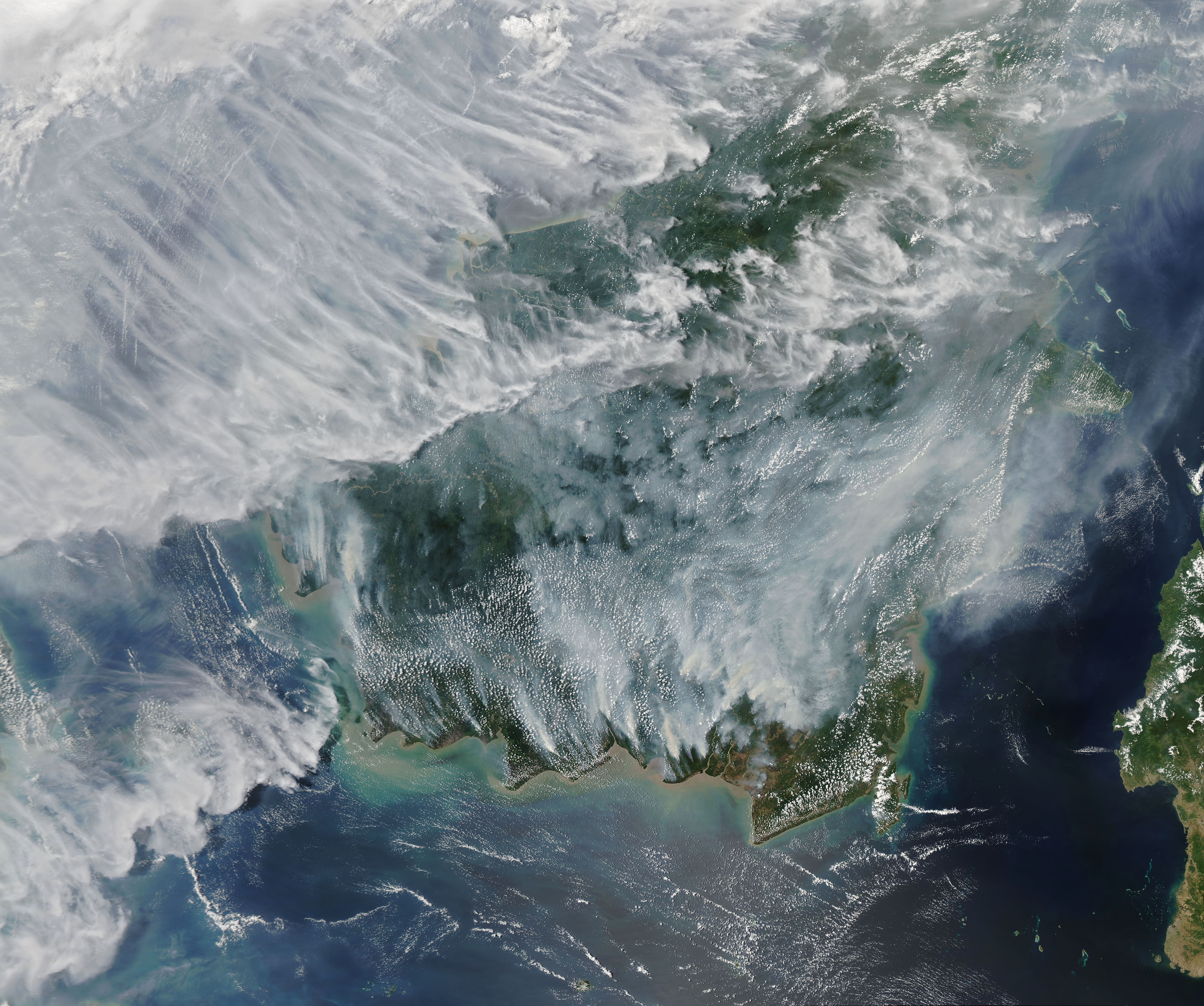 Smoke Over Borneo September 2019