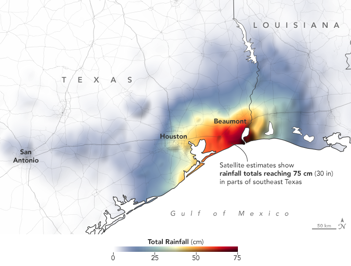 Downpours Flood Southeast Texas
