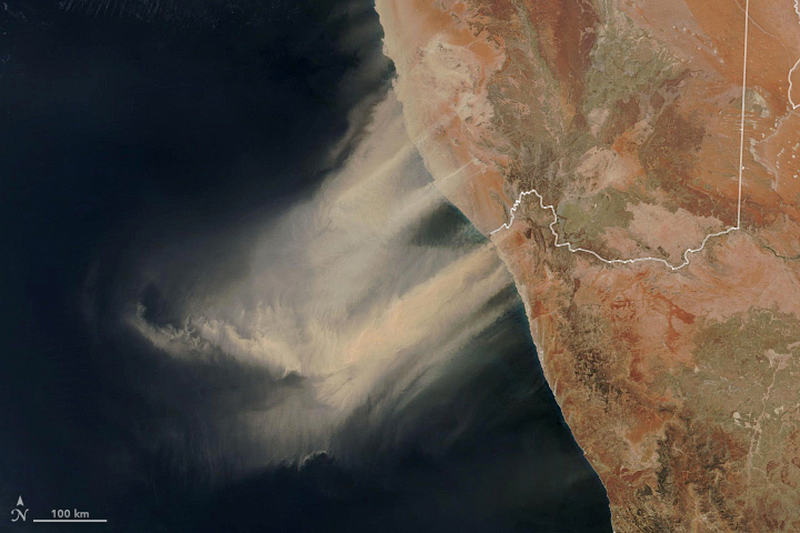 Dust Storm in Southern Africa - related image preview
