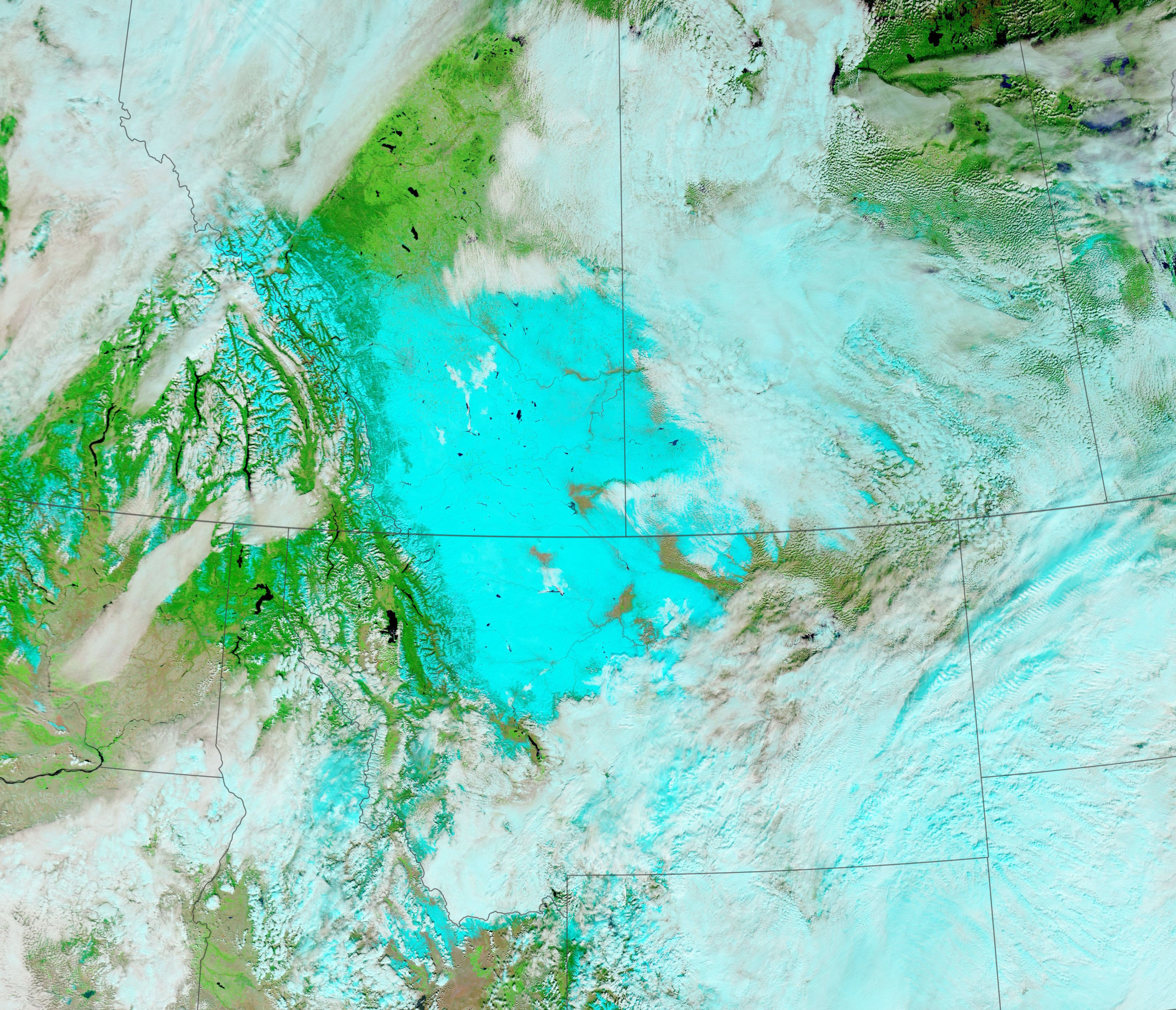 Snow in Montana and Canada - related image preview