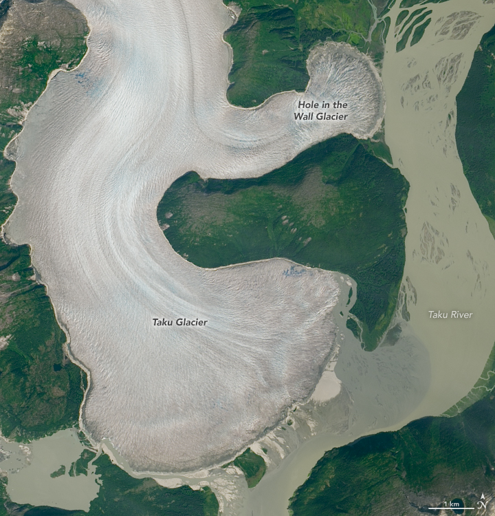 Retreat Begins at Taku Glacier - related image preview