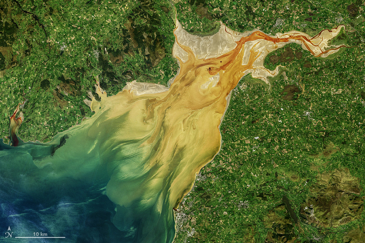Sediment Sloshes in Solway Firth - related image preview