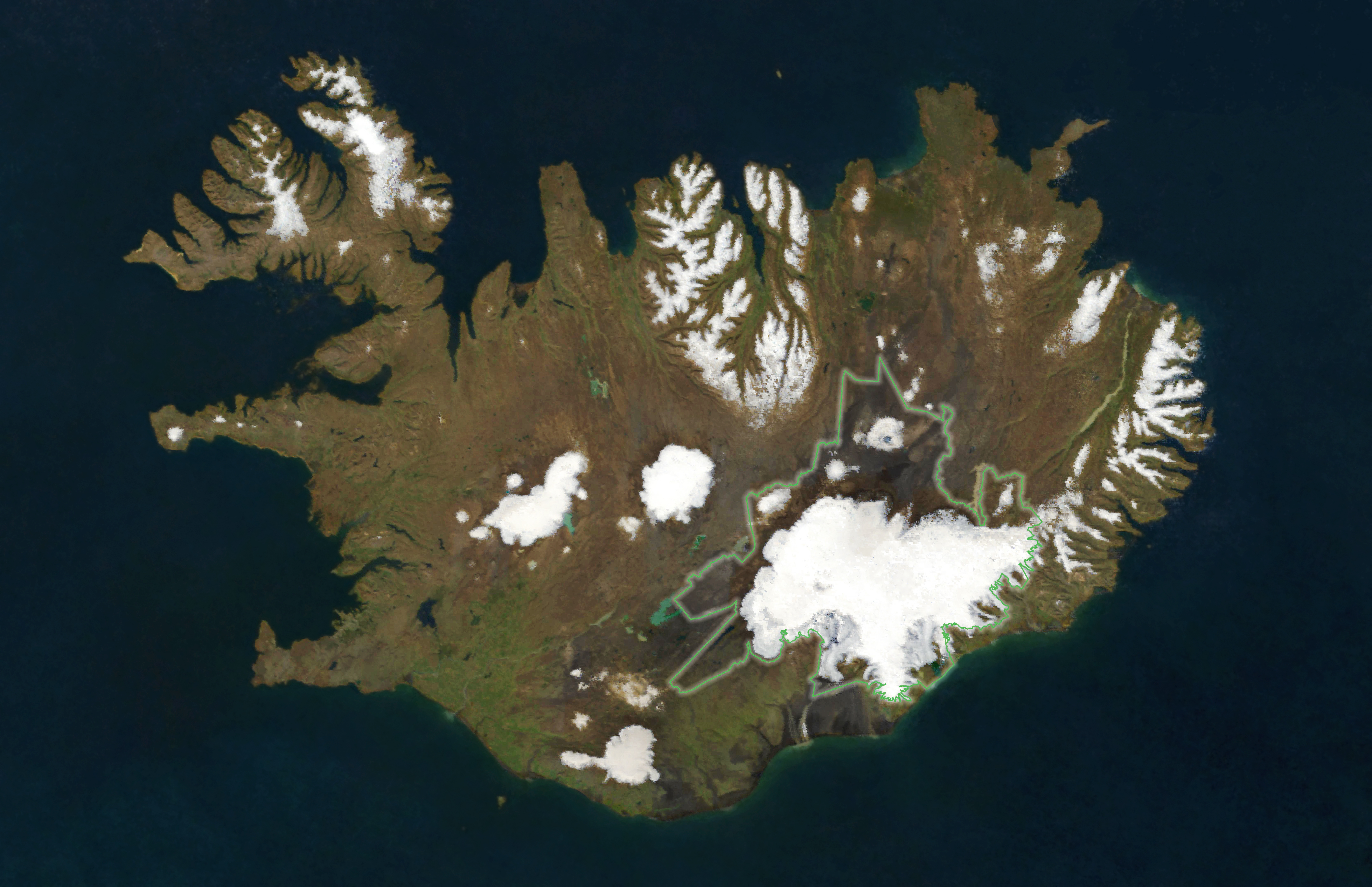 Iceland’s Volcanic Glacier - related image preview